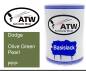 Preview: Dodge, Olive Green Pearl, PFP: 500ml Lackdose, von ATW Autoteile West.